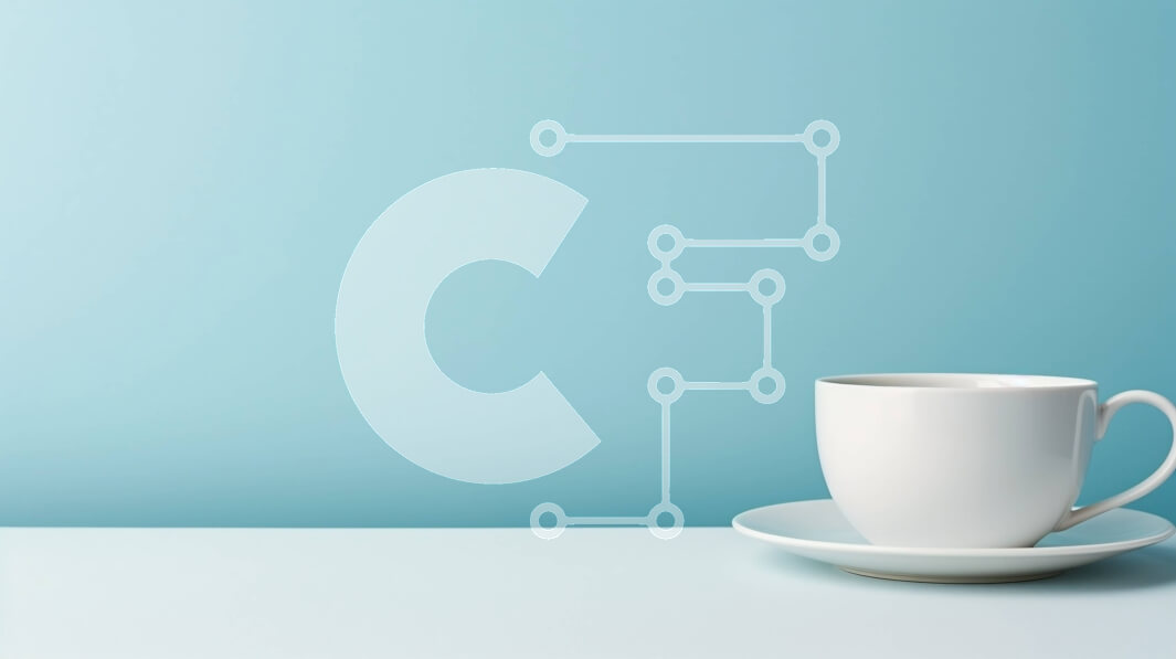 Σετ των 2 Intra Συλλεκτικό Ξύλινο Παζλ Plywood  4mm - Λευκό φλιτζάνι καφέ σε πιατάκι με γαλάζιο φόντο Σε Ξύλινο Κουτί - Διαστάσεις: 10x10 cm – 25 κομμάτια