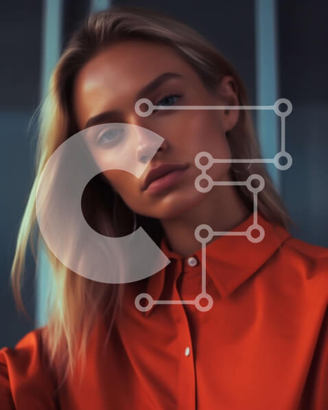 Intra Συλλεκτικό Ξύλινο Παζλ Plywood  4mm - Όμορφη εικόνα μιας ξανθιάς γυναίκας που κάθεται μπροστά από ένα παράθυρο Σε Ξύλινο Κουτί - Διαστάσεις Puzzle: 10x10 cm – 25 κομμάτια