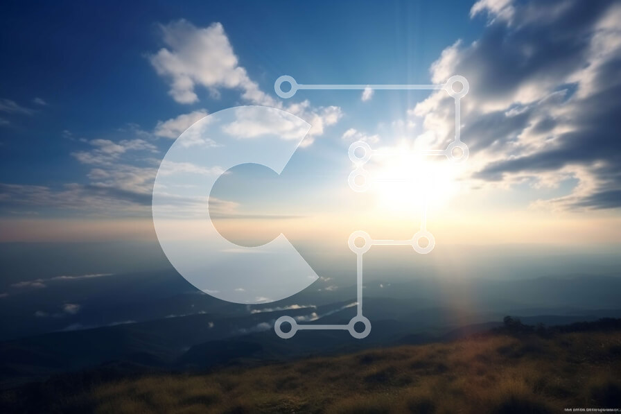 Intra Συλλεκτικό Ξύλινο Παζλ Plywood  4mm - Εκπληκτικό ηλιοβασίλεμα πάνω από μια οροσειρά με σύννεφα Σε Ξύλινο Κουτί - Διαστάσεις: 10x10 cm – 25 κομμάτια