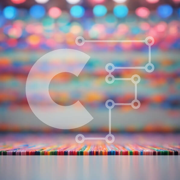 Intra Συλλεκτικό Ξύλινο Παζλ Plywood  4mm - Πολύχρωμη αφηρημένη ζωγραφική στον τοίχο Σε Ξύλινο Κουτί - Διαστάσεις Puzzle: 10x10 cm – 25 κομμάτια