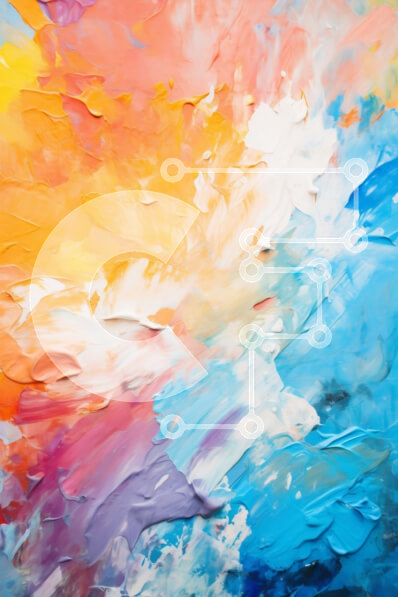 Intra Συλλεκτικό Ξύλινο Παζλ Plywood  4mm - Ζωντανή και ενεργητική αφηρημένη ζωγραφική σε φωτεινά χρώματα Σε Ξύλινο Κουτί - Διαστάσεις Puzzle: 10x10 cm – 25 κομμάτια