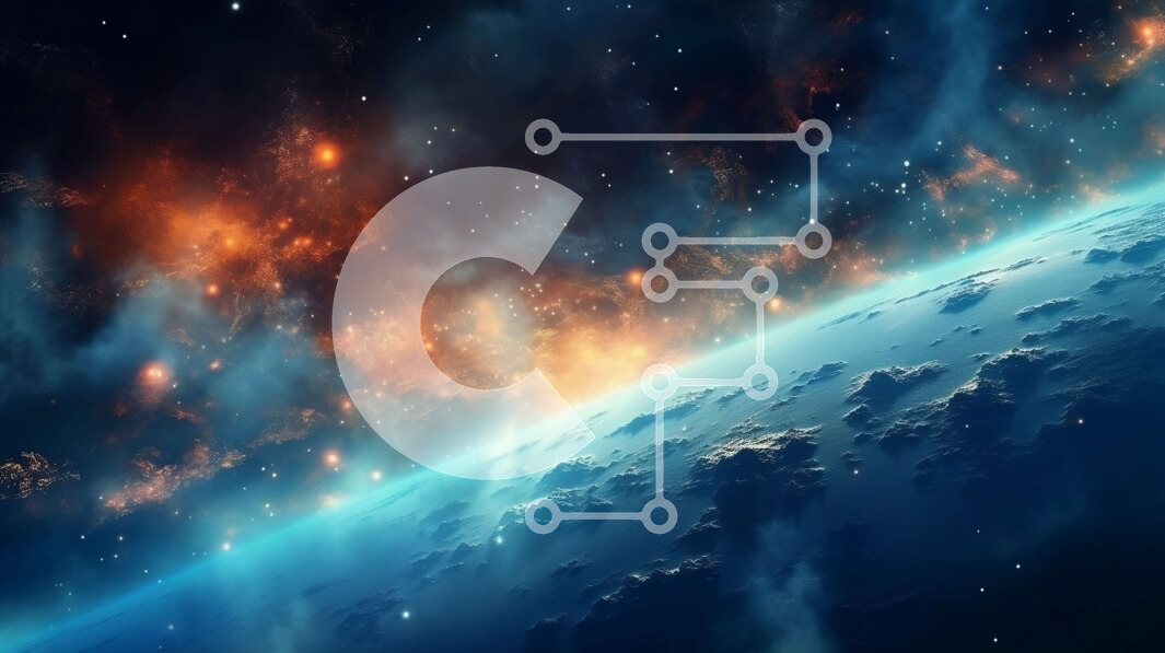 Intra Συλλεκτικό Ξύλινο Παζλ Plywood  4mm - Αποκαλυπτική διαστημική σκηνή ενός μπλε πλανήτη που καταστρέφεται από τις φλόγες Σε Ξύλινο Κουτί - Διαστάσεις: 10x10 cm – 25 κομμάτια