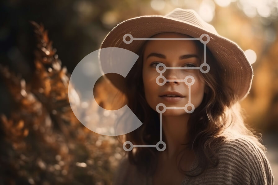 Intra Συλλεκτικό Ξύλινο Παζλ Plywood  4mm - Όμορφη εικόνα μιας γυναίκας σε ένα χωράφι με ψηλό γρασίδι Σε Ξύλινο Κουτί - Διαστάσεις Puzzle: 10x10 cm – 25 κομμάτια