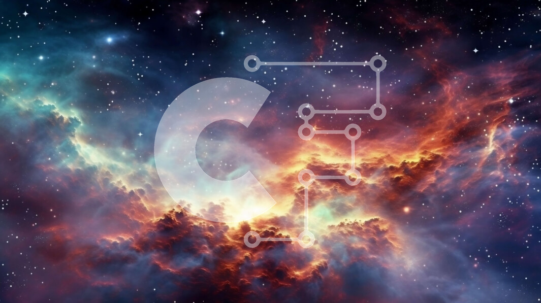 Intra Συλλεκτικό Ξύλινο Παζλ Plywood  4mm - Εκπληκτική εικόνα ενός νεφελώματος στο διάστημα από υδρογόνο και οξυγόνο Σε Ξύλινο Κουτί - Διαστάσεις Puzzle: 10x10 cm – 25 κομμάτια