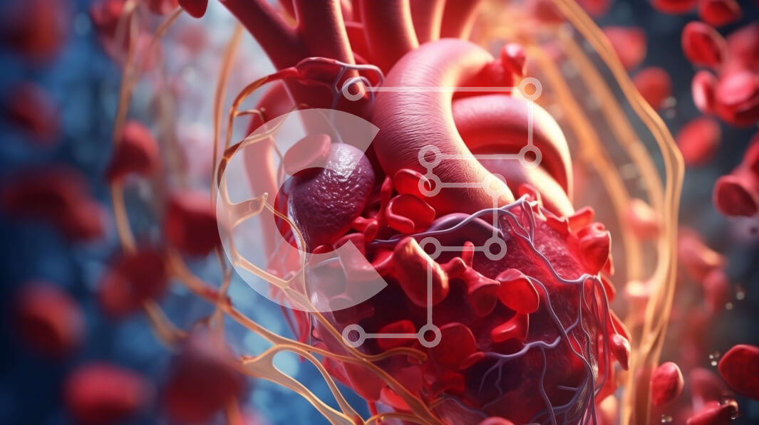 Intra Συλλεκτικό Ξύλινο Παζλ Plywood  4mm - Μια λεπτομερής εικόνα της ανατομίας της ανθρώπινης καρδιάς Σε Ξύλινο Κουτί - Διαστάσεις Puzzle: 10x10 cm – 25 κομμάτια