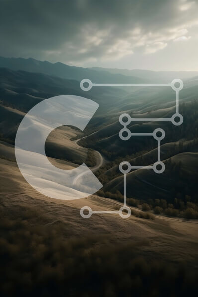 Σετ των 2 Intra Συλλεκτικό Ξύλινο Παζλ Plywood  4mm - Όμορφη εικόνα ενός ελικοειδή δρόμου μέσα από τα βουνά Σε Ξύλινο Κουτί - Διαστάσεις: 10x10 cm – 25 κομμάτια