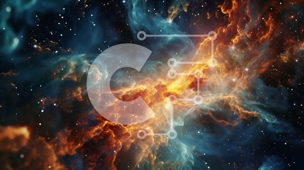 Intra Συλλεκτικό Ξύλινο Παζλ Plywood  4mm - Όμορφη εικόνα ενός νεφελώματος στο διάστημα με υδρογόνο και ήλιο Σε Ξύλινο Κουτί - Διαστάσεις: 10x10 cm – 25 κομμάτια