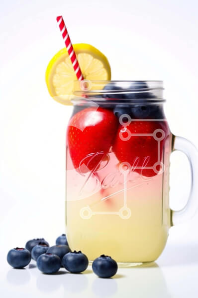 Σετ των 2 Intra Συλλεκτικό Ξύλινο Παζλ Plywood  4mm - Mason βάζο με φρέσκα φρούτα με ζωηρά χρώματα και δροσιστικές γεύσεις Σε Ξύλινο Κουτί - Διαστάσεις: 10x10 cm – 25 κομμάτια