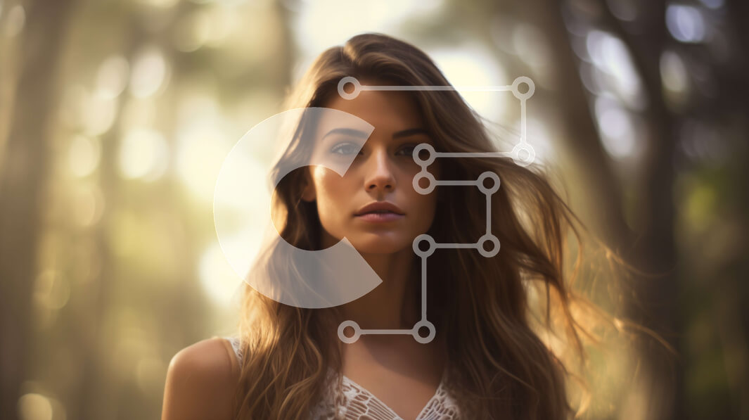 Intra Συλλεκτικό Ξύλινο Παζλ Plywood  4mm - Νεαρή γυναίκα στη φύση Σε Ξύλινο Κουτί - Διαστάσεις: 10x10 cm – 25 κομμάτια