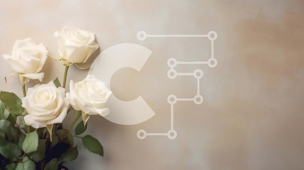 Intra Συλλεκτικό Ξύλινο Παζλ Plywood  4mm - Κομψή εικόνα με λευκά τριαντάφυλλα σε ένα βάζο σε ένα τραπέζι Σε Ξύλινο Κουτί - Διαστάσεις Puzzle: 10x10 cm – 25 κομμάτια