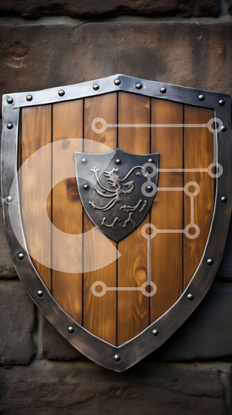 Intra Συλλεκτικό Ξύλινο Παζλ Plywood  4mm - Ξύλινη ασπίδα με σχέδιο ζώων Σε Ξύλινο Κουτί - Διαστάσεις: 10x10 cm – 25 κομμάτια