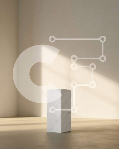 Intra Συλλεκτικό Ξύλινο Παζλ Plywood  4mm - Μινιμαλιστικός λευκός μαρμάρινος κύβος σε ευρύχωρο ηλιόλουστο δωμάτιο Σε Ξύλινο Κουτί - Διαστάσεις Puzzle: 10x10 cm – 25 κομμάτια