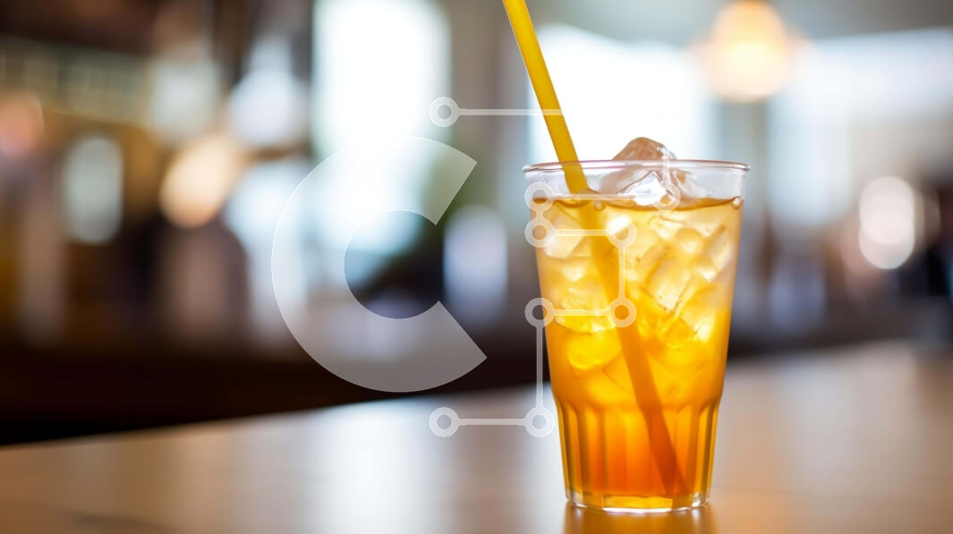 Σετ των 2 Intra Συλλεκτικό Ξύλινο Παζλ Plywood  4mm - Ποτό πορτοκαλιού σε ξύλινο τραπέζι με μπουκάλια και κουτάκια Σε Ξύλινο Κουτί - Διαστάσεις: 10x10 cm – 25 κομμάτια