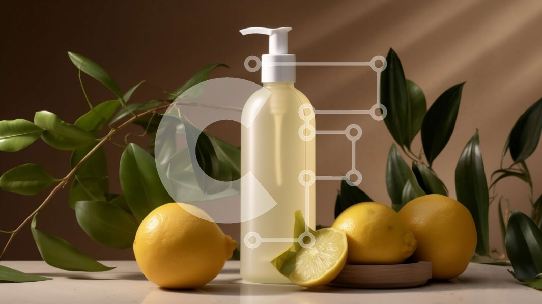 Σετ των 2 Intra Συλλεκτικό Ξύλινο Παζλ Plywood  4mm - Φρέσκος χυμός λεμονιού σε ξύλινο τραπέζι με κομμένα λεμόνια Σε Ξύλινο Κουτί - Διαστάσεις: 10x10 cm – 25 κομμάτια