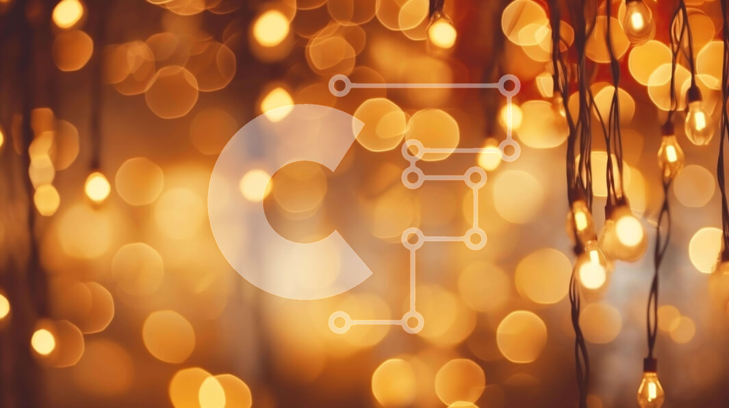 Intra Συλλεκτικό Ξύλινο Παζλ Plywood  4mm - Χρυσά φώτα Bokeh φόντο Σε Ξύλινο Κουτί - Διαστάσεις Puzzle: 10x10 cm – 25 κομμάτια