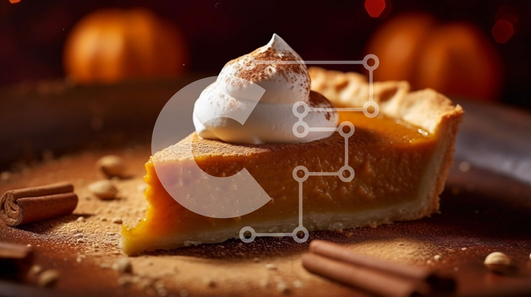 Σετ των 2 Intra Συλλεκτικό Ξύλινο Παζλ Plywood  4mm - Λαχταριστή κολοκυθόπιτα με σαντιγί και ξυλάκια κανέλας Σε Ξύλινο Κουτί - Διαστάσεις: 10x10 cm – 25 κομμάτια