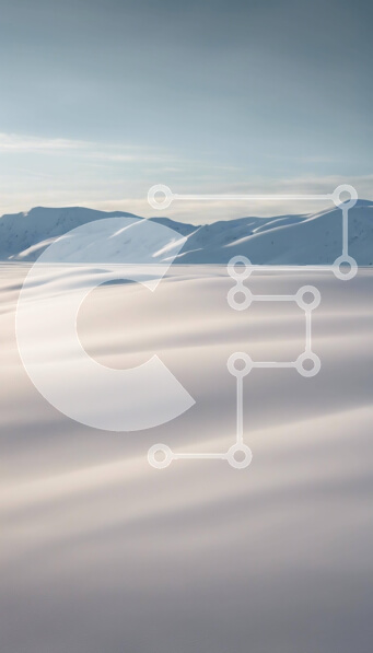 Σετ των 2 Intra Συλλεκτικό Ξύλινο Παζλ Plywood  4mm - Χιονισμένο τοπίο με σκιέρ και βουνά Σε Ξύλινο Κουτί - Διαστάσεις: 10x10 cm – 25 κομμάτια