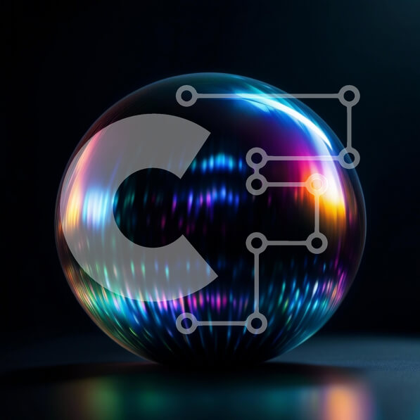 Intra Συλλεκτικό Ξύλινο Παζλ Plywood  4mm - Δονούμενη και φωτισμένη μπάλα σε μυστηριώδες φόντο Σε Ξύλινο Κουτί - Διαστάσεις Puzzle: 10x10 cm – 25 κομμάτια