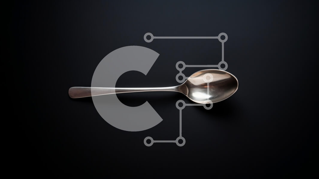 Intra Συλλεκτικό Ξύλινο Παζλ Plywood  4mm - Ασημένιο κουτάλι σε μαύρη επιφάνεια Σε Ξύλινο Κουτί - Διαστάσεις: 10x10 cm – 25 κομμάτια