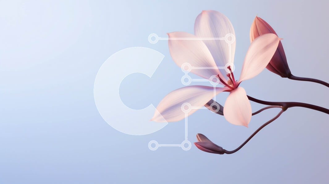 Intra Συλλεκτικό Ξύλινο Παζλ Plywood  4mm - Μονό ροζ λουλούδι σε πρώτο πλάνο Σε Ξύλινο Κουτί - Διαστάσεις: 10x10 cm – 25 κομμάτια