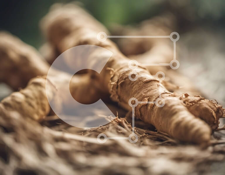 Σετ των 2 Intra Συλλεκτικό Ξύλινο Παζλ Plywood  4mm - Κοντινό πλάνο στοιβαγμένο τζίντζερ σε ξερά φύλλα Σε Ξύλινο Κουτί - Διαστάσεις: 10x10 cm – 25 κομμάτια