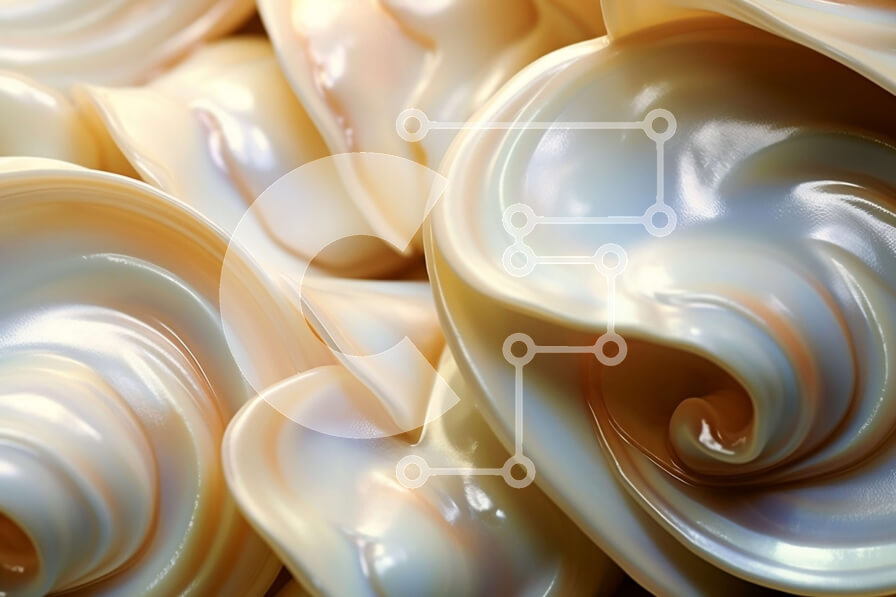 Σετ των 2 Intra Συλλεκτικό Ξύλινο Παζλ Plywood  4mm - Κοντινό πλάνο Delicious Melting Marshmallows Σε Ξύλινο Κουτί - Διαστάσεις: 10x10 cm – 25 κομμάτια