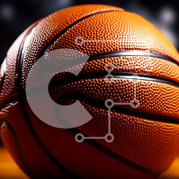 Intra Συλλεκτικό Ξύλινο Παζλ Plywood  4mm - Μπάσκετ Dark Court με Spotlight Σε Ξύλινο Κουτί - Διαστάσεις Puzzle: 10x10 cm – 25 κομμάτια