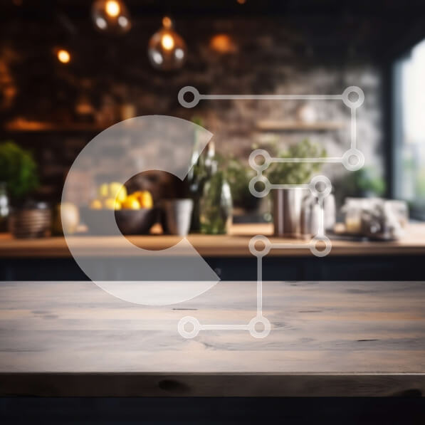 Intra Συλλεκτικό Ξύλινο Παζλ Plywood  4mm - Ξύλινο Τραπέζι με Λευκό Τραπεζομάντηλο και Διακοσμητικά Σε Ξύλινο Κουτί - Διαστάσεις Puzzle: 10x10 cm – 25 κομμάτια