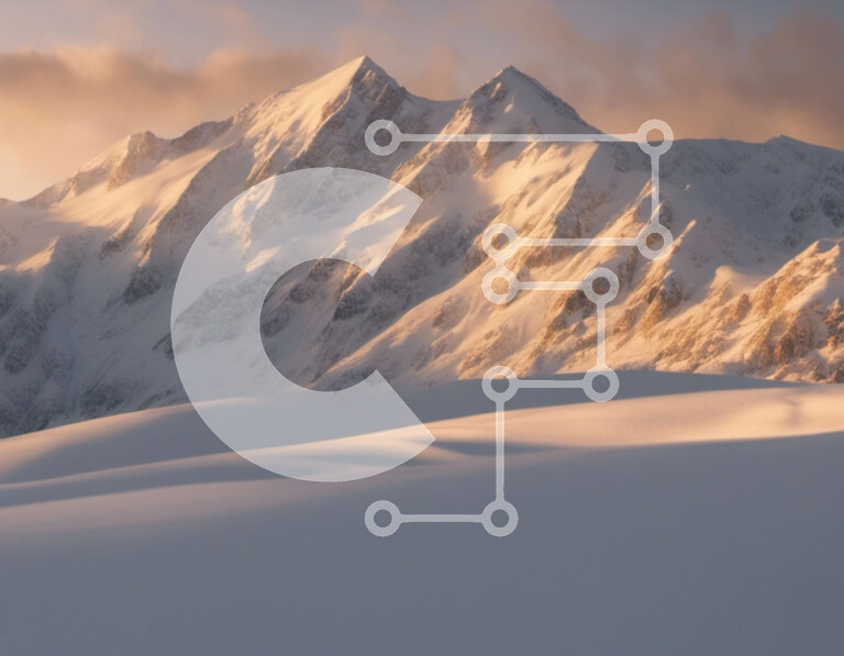 Intra Συλλεκτικό Ξύλινο Παζλ Plywood  4mm - Χιονισμένο βουνό με σκιέρ και σνόουμπορντ Σε Ξύλινο Κουτί - Διαστάσεις: 10x10 cm – 25 κομμάτια