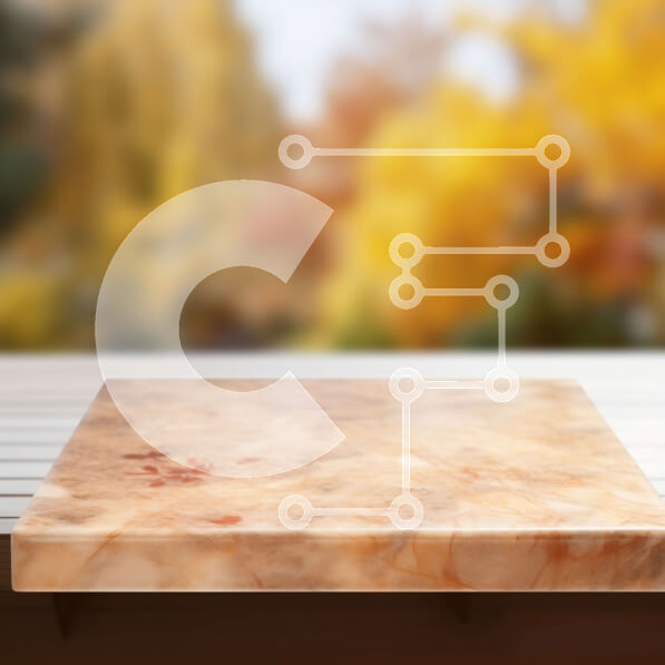 Intra Συλλεκτικό Ξύλινο Παζλ Plywood  4mm - Ξύλινο Τραπέζι Εξωτερικού Χώρου με Μαρμάρινη Επιφάνεια Σε Ξύλινο Κουτί - Διαστάσεις: 10x10 cm – 25 κομμάτια