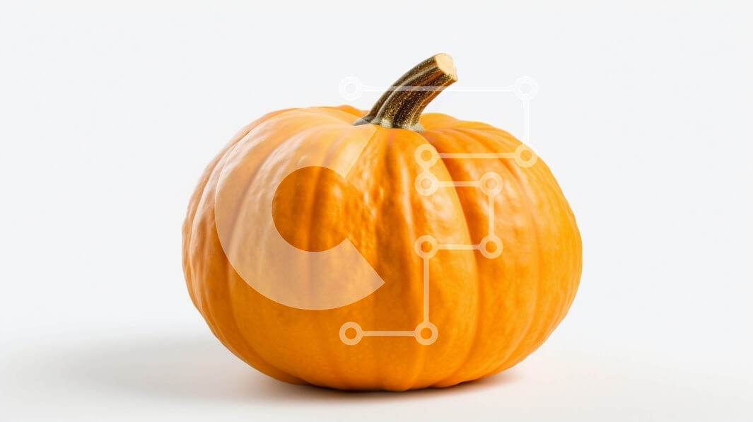 Intra Συλλεκτικό Ξύλινο Παζλ Plywood  4mm - Εικόνα μιας κολοκύθας Σε Ξύλινο Κουτί - Διαστάσεις: 10x10 cm – 25 κομμάτια