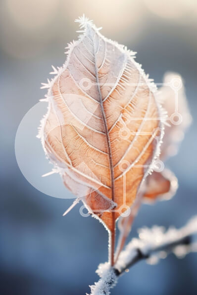 Σετ των 2 Intra Συλλεκτικό Ξύλινο Παζλ Plywood  4mm - Φύλλο καλυμμένο με παγετό με ηλιακό φως Σε Ξύλινο Κουτί - Διαστάσεις: 10x10 cm – 25 κομμάτια