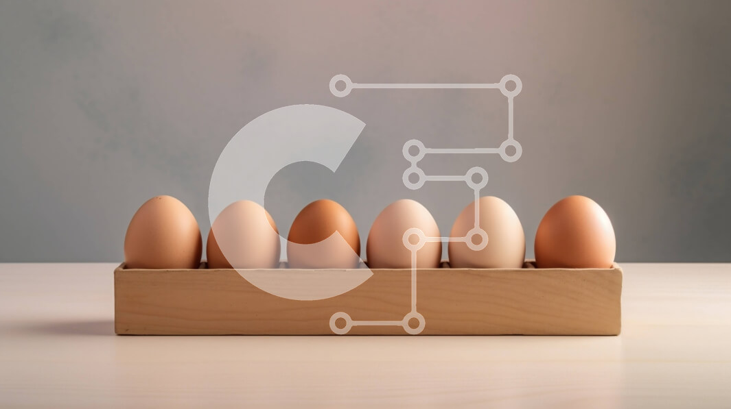 Σετ των 2 Intra Συλλεκτικό Ξύλινο Παζλ Plywood  4mm - Έξι καφέ αυγά σε ξύλινο δίσκο Σε Ξύλινο Κουτί - Διαστάσεις: 10x10 cm – 25 κομμάτια