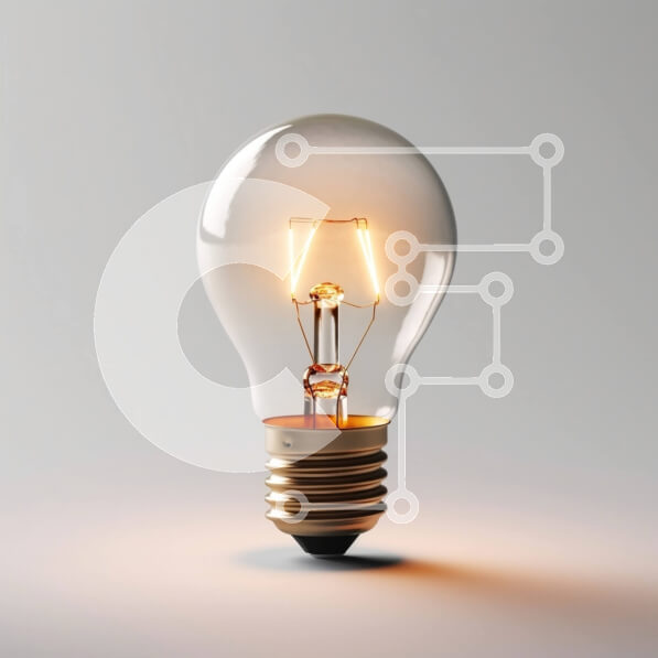 Intra Συλλεκτικό Ξύλινο Παζλ Plywood  4mm - Λάμπα φωτός με νήμα που λάμπει έντονα μέσα Σε Ξύλινο Κουτί - Διαστάσεις Puzzle: 10x10 cm – 25 κομμάτια