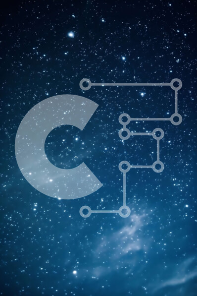 Σετ των 2 Intra Συλλεκτικό Ξύλινο Παζλ Plywood  4mm - Εκπληκτική εικόνα ενός καθαρού νυχτερινού ουρανού με ορατά αστέρια Σε Ξύλινο Κουτί - Διαστάσεις: 10x10 cm – 25 κομμάτια