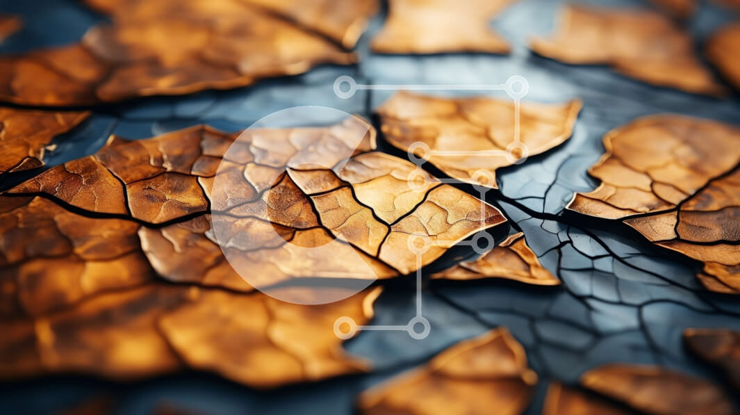 Intra Συλλεκτικό Ξύλινο Παζλ Plywood  4mm - Κοντινό πλάνο ραγισμένο και σπασμένο κομμάτι ξύλου Σε Ξύλινο Κουτί - Διαστάσεις: 10x10 cm – 25 κομμάτια