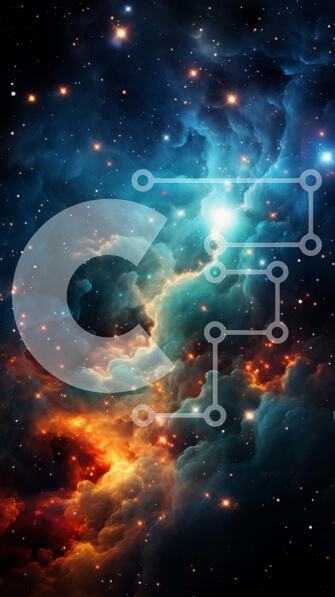 Intra Συλλεκτικό Ξύλινο Παζλ Plywood  4mm - Σαγηνευτική εικόνα ενός νεφελώματος - γενέτειρα αστεριών και πλανητών Σε Ξύλινο Κουτί - Διαστάσεις Puzzle: 10x10 cm – 25 κομμάτια