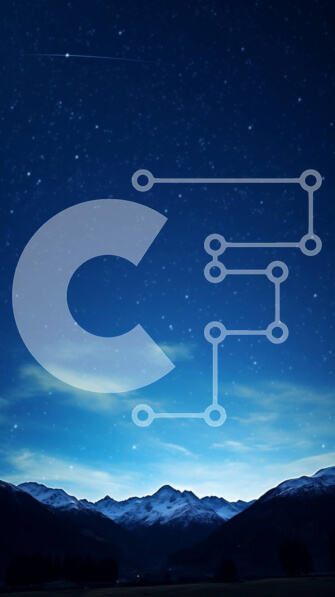 Σετ των 2 Intra Συλλεκτικό Ξύλινο Παζλ Plywood  4mm - Έναστρος ουρανός με βουνά και λόφους Σε Ξύλινο Κουτί - Διαστάσεις: 10x10 cm – 25 κομμάτια