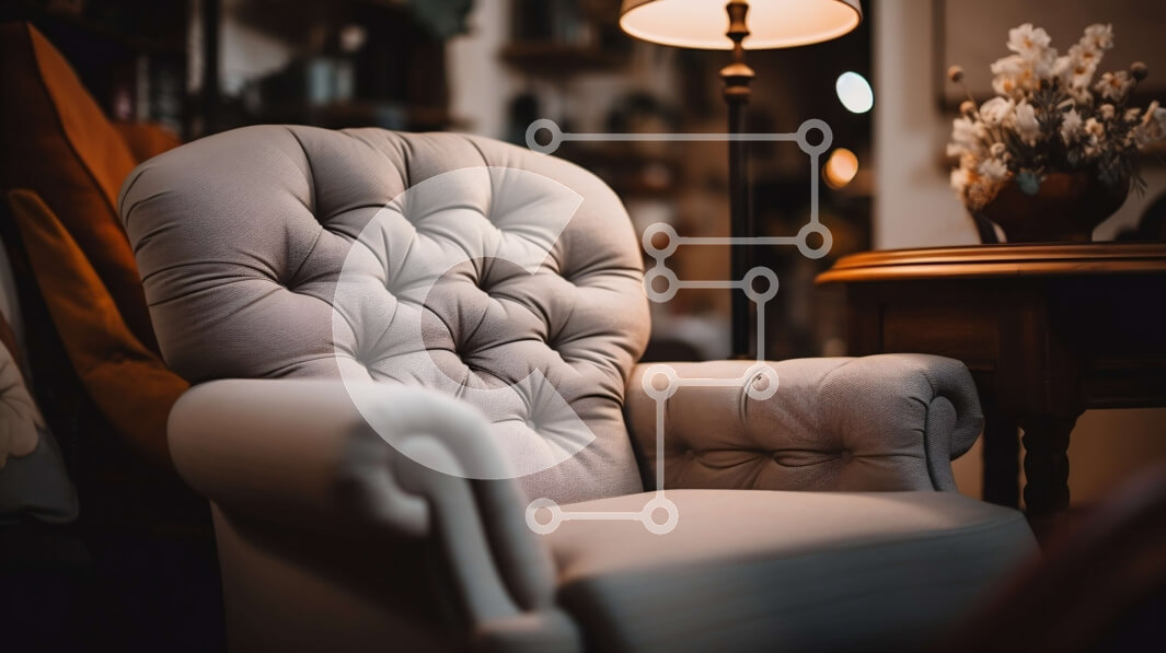 Intra Συλλεκτικό Ξύλινο Παζλ Plywood  4mm - Κομψή και άνετη λευκή δερμάτινη πολυθρόνα Σε Ξύλινο Κουτί - Διαστάσεις Puzzle: 10x10 cm – 25 κομμάτια