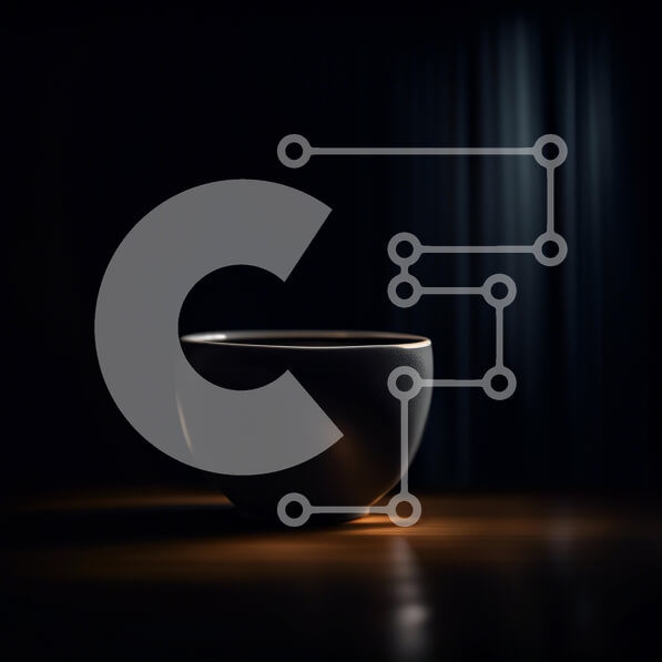 Intra Συλλεκτικό Ξύλινο Παζλ Plywood  4mm - Μινιμαλιστικό λευκό φλιτζάνι καφέ σε σκούρο ξύλινο τραπέζι Σε Ξύλινο Κουτί - Διαστάσεις Puzzle: 10x10 cm – 25 κομμάτια