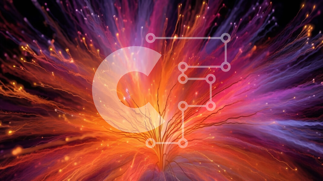 Intra Συλλεκτικό Ξύλινο Παζλ Plywood  4mm - Ζωντανή και πολύχρωμη εικόνα έκρηξης Σε Ξύλινο Κουτί - Διαστάσεις Puzzle: 10x10 cm – 25 κομμάτια