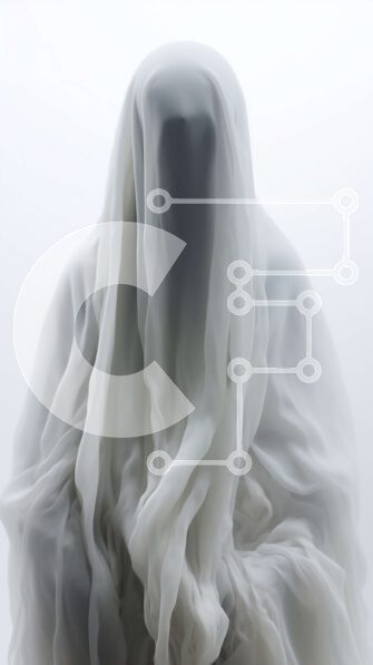 Intra Συλλεκτικό Ξύλινο Παζλ Plywood  4mm - Φανταστική φιγούρα που κάθεται σε ένα άδειο δωμάτιο Σε Ξύλινο Κουτί - Διαστάσεις Puzzle: 10x10 cm – 25 κομμάτια