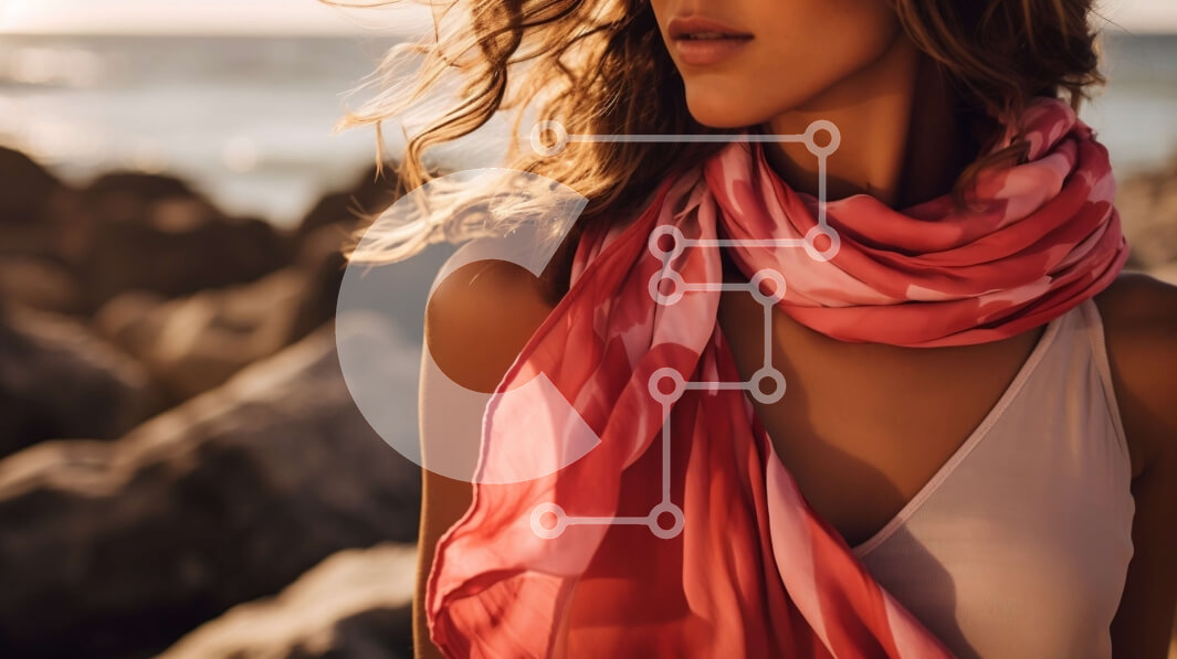 Intra Συλλεκτικό Ξύλινο Παζλ Plywood  4mm - Γαλήνια σκηνή ηλιοβασιλέματος με γυναίκα στη βραχώδη παραλία Σε Ξύλινο Κουτί - Διαστάσεις: 10x10 cm – 25 κομμάτια