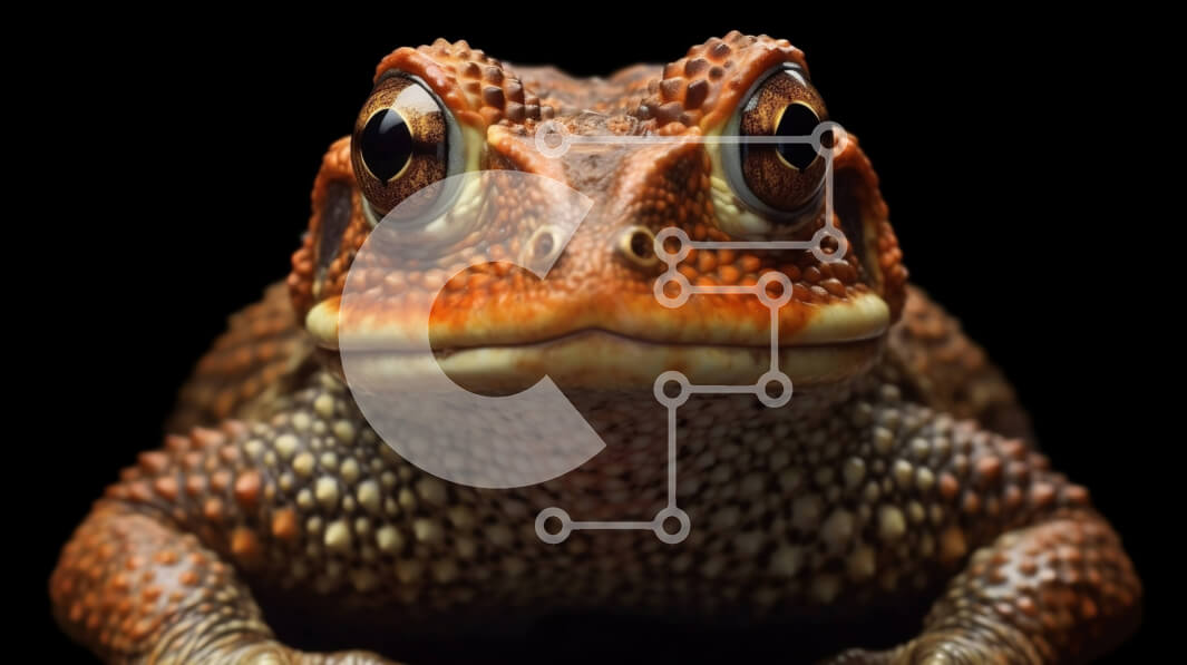 Intra Συλλεκτικό Ξύλινο Παζλ Plywood  4mm - Εκπληκτική κινηματογράφηση σε πρώτο πλάνο ενός δεντροβάτραχου με κόκκινα μάτια σε μαύρο φόντο Σε Ξύλινο Κουτί - Διαστάσεις: 10x10 cm – 25 κομμάτια