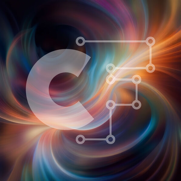 Intra Συλλεκτικό Ξύλινο Παζλ Plywood  4mm - Ζωντανή και εντυπωσιακή εικόνα μιας πολύχρωμης δίνης που στροβιλίζεται Σε Ξύλινο Κουτί - Διαστάσεις Puzzle: 10x10 cm – 25 κομμάτια