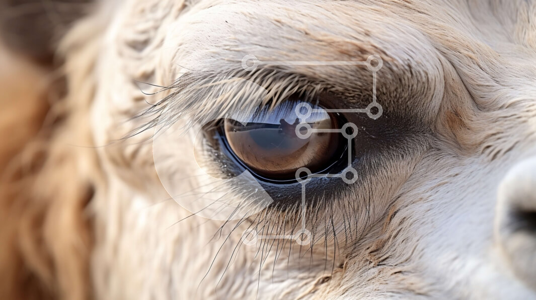 Σετ των 2 Intra Συλλεκτικό Ξύλινο Παζλ Plywood  4mm - Εκπληκτική κοντινή φωτογραφία του προσώπου μιας καμήλας με μακριές βλεφαρίδες Σε Ξύλινο Κουτί - Διαστάσεις: 10x10 cm – 25 κομμάτια