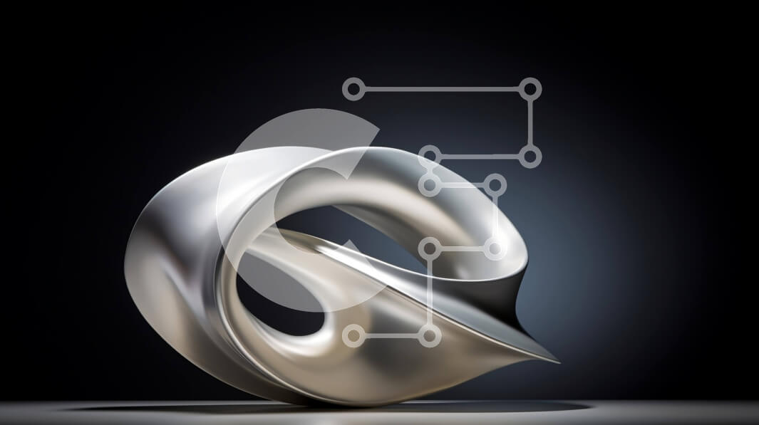 Intra Συλλεκτικό Ξύλινο Παζλ Plywood  4mm - Curved Silver Sculpture of Letter Q Σε Ξύλινο Κουτί - Διαστάσεις: 10x10 cm – 25 κομμάτια