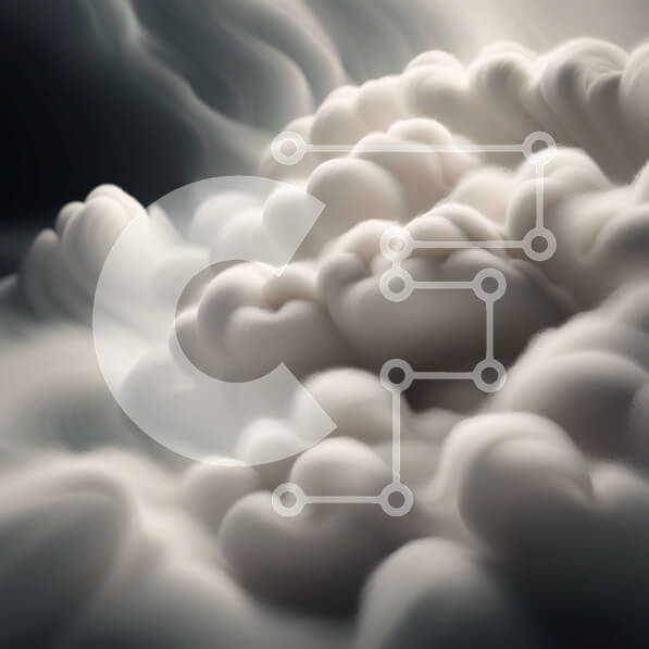 Intra Συλλεκτικό Ξύλινο Παζλ Plywood  4mm - Όμορφη εικόνα του συννεφιασμένου ουρανού με λευκά σύννεφα Σε Ξύλινο Κουτί - Διαστάσεις: 10x10 cm – 25 κομμάτια