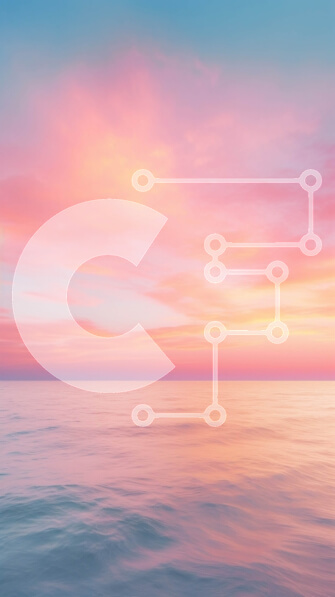 Σετ των 2 Intra Συλλεκτικό Ξύλινο Παζλ Plywood  4mm - Εκπληκτικό ηλιοβασίλεμα πάνω από τον ωκεανό με ήρεμα νερά και ζωντανό ουρανό Σε Ξύλινο Κουτί - Διαστάσεις: 10x10 cm – 25 κομμάτια