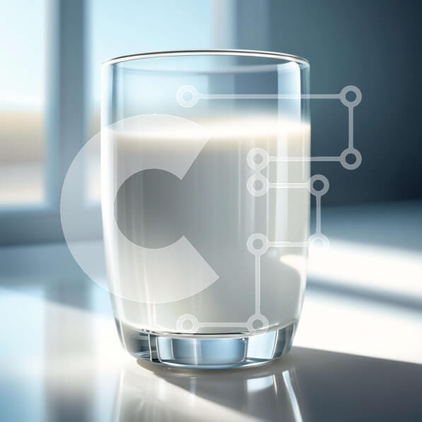 Σετ των 2 Intra Συλλεκτικό Ξύλινο Παζλ Plywood  4mm - Δροσιστική εικόνα ενός ποτηριού γάλακτος με το φως του ήλιου μέσα από ένα παράθυρο Σε Ξύλινο Κουτί - Διαστάσεις: 10x10 cm – 25 κομμάτια